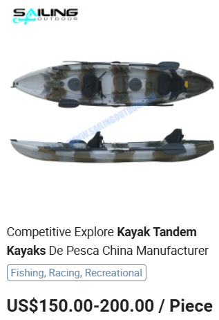 kajak tandem 2